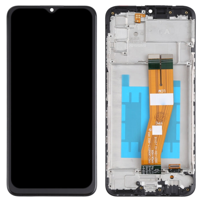 Pantalla LCD Original y Montaje Completo del Digitalizador con Marco para Samsung Galaxy A03s SM-A037