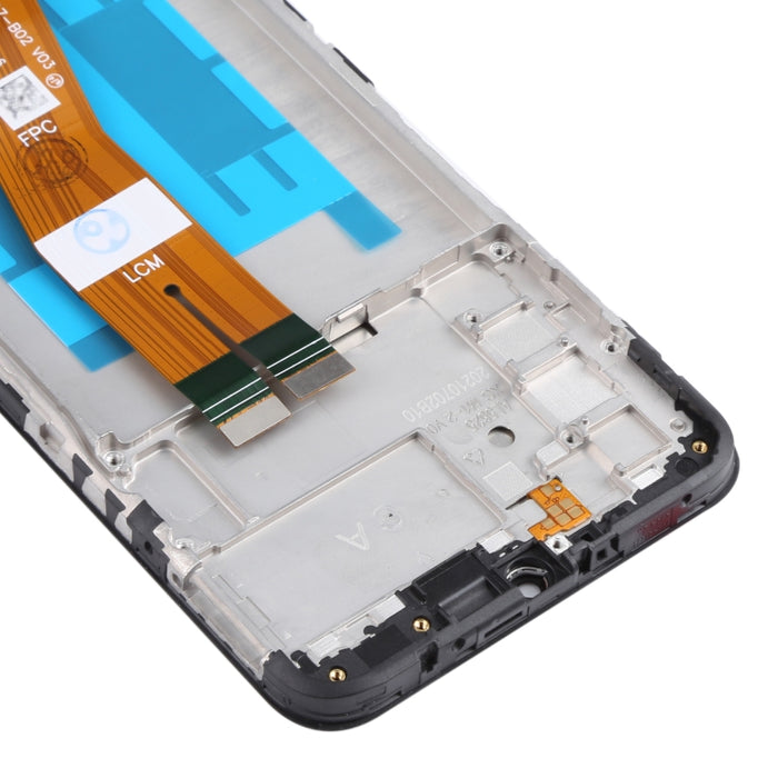Pantalla LCD Original y Montaje Completo del Digitalizador con Marco para Samsung Galaxy A03s SM-A037
