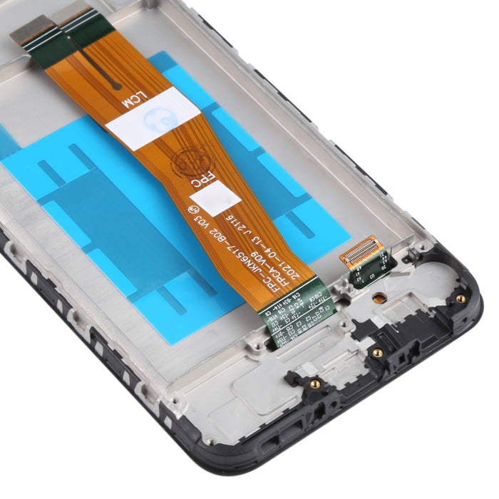 Pantalla LCD Original y Montaje Completo del Digitalizador con Marco para Samsung Galaxy A03s SM-A037