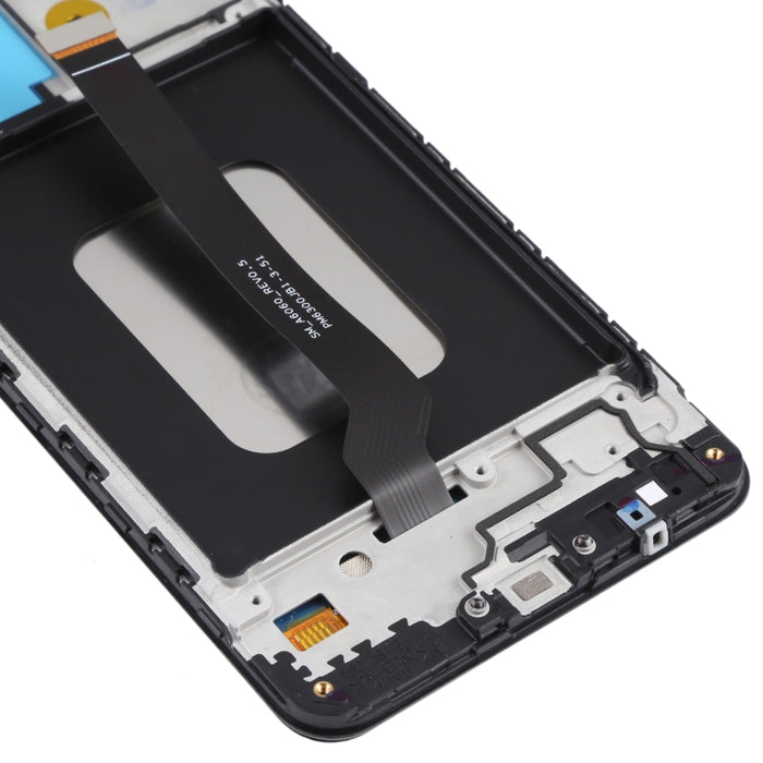 Pantalla LCD Original y Montaje Completo del Digitalizador con Marco para Samsung Galaxy A60 SM-A606