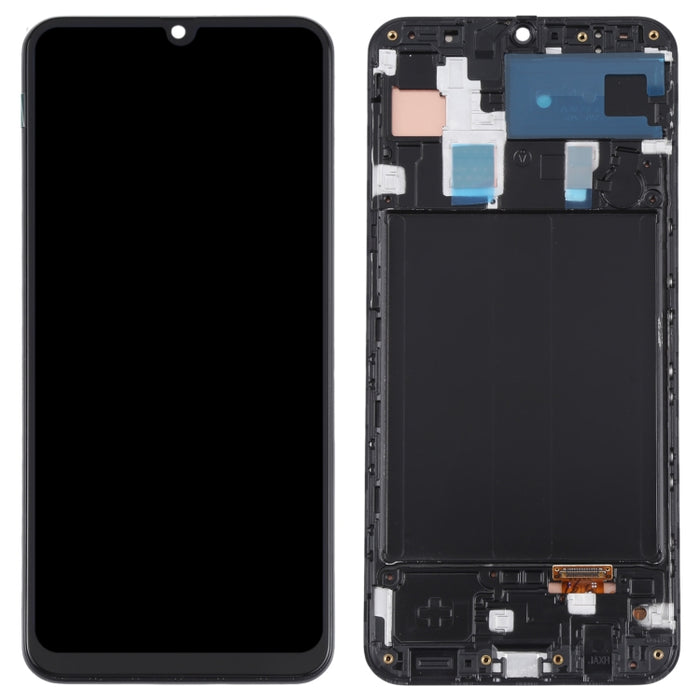 Pantalla LCD Original y Montaje Completo del Digitalizador con Marco para Samsung Galaxy A30 SM-A305