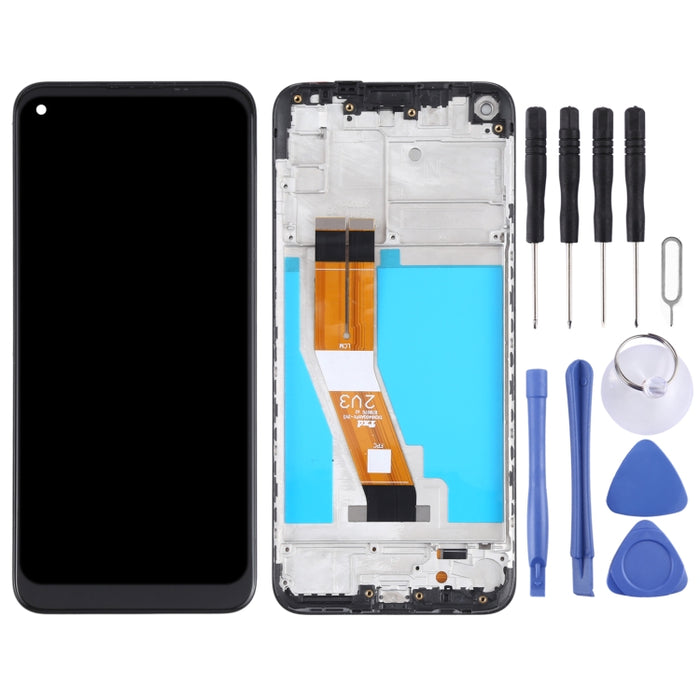 Pantalla LCD Original y Digitalizador Completo con Marco para Samsung Galaxy M11 SM-M115