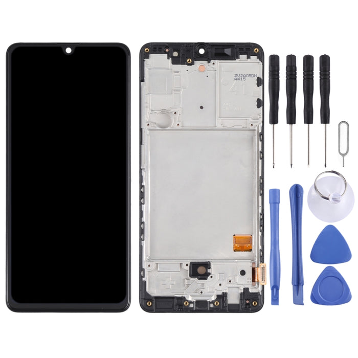 Pantalla LCD Original y Montaje Completo del Digitalizador con Marco para Samsung Galaxy A41 SM-A415