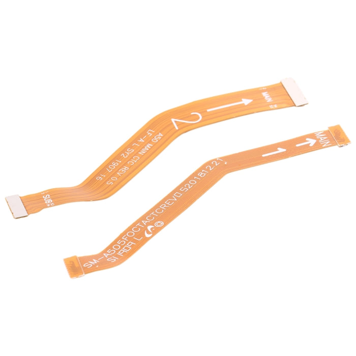 Para Galaxy A50 Cable flexible de placa base + Cable flexible LCD