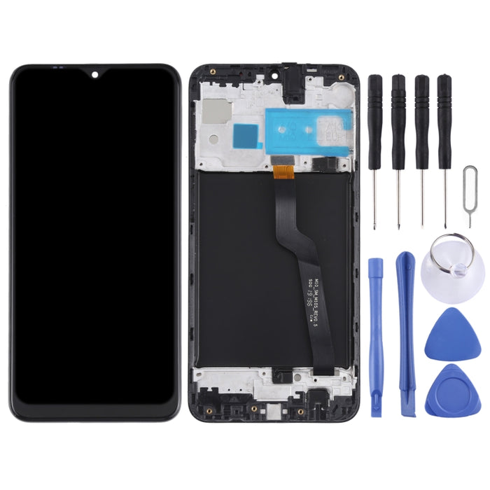 Pantalla LCD Original y Montaje Completo del Digitalizador con Marco para Samsung Galaxy M10 SM-M105
