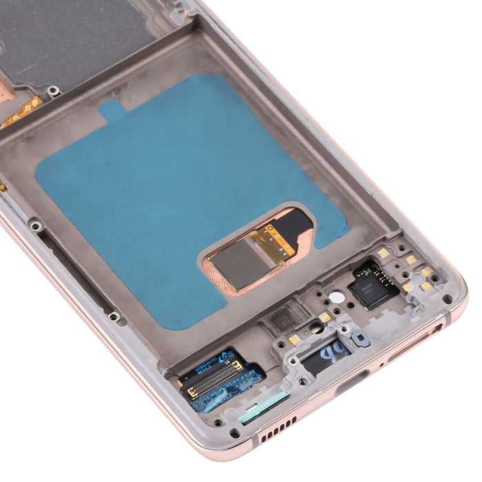 Pantalla LCD Original y digitalizador de montaje completo con marco para Samsung Galaxy S21 4G/S21 5G SM-G990 SM-G991