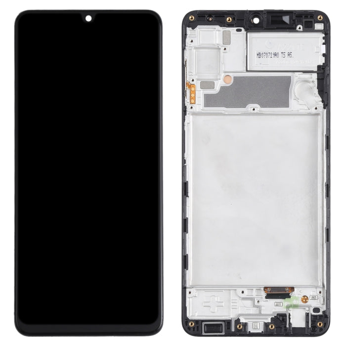 Pantalla LCD de material incell y ensamblaje completo del digitalizador con marco para Samsung Galaxy A22 4G