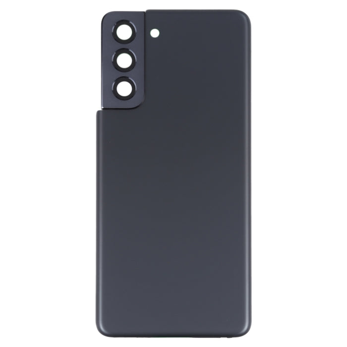 Para Samsung Galaxy S21 5G Tapa trasera de batería con tapa de lente de cámara