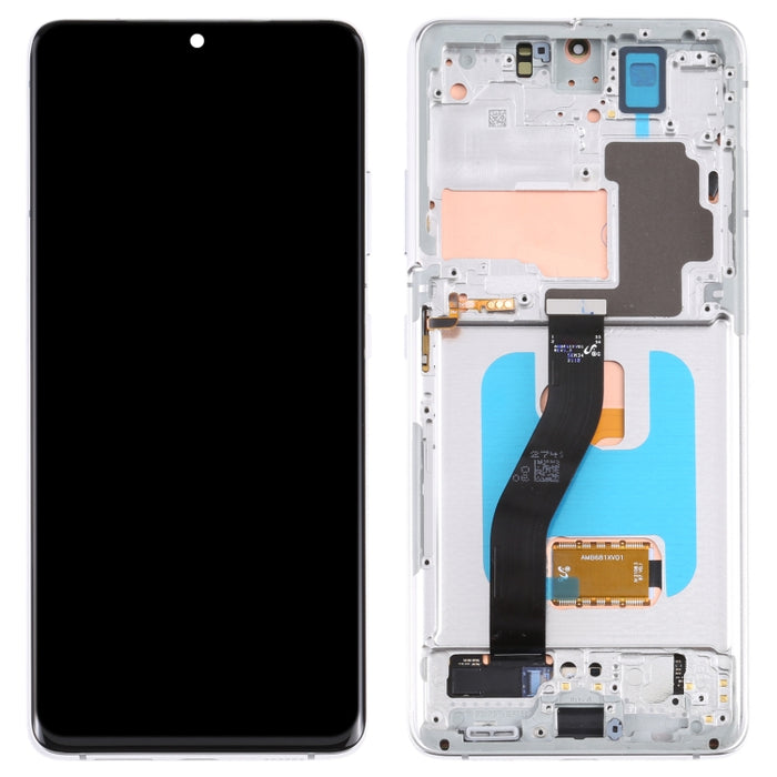 Pantalla LCD Original y digitalizador de montaje completo con marco para Samsung Galaxy S21 Ultra 5G SM-G998B