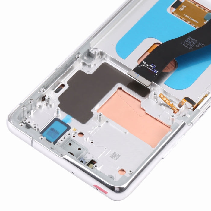 Pantalla LCD Original y digitalizador de montaje completo con marco para Samsung Galaxy S21 Ultra 5G SM-G998B