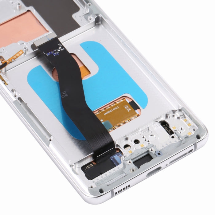 Pantalla LCD Original y digitalizador de montaje completo con marco para Samsung Galaxy S21 Ultra 5G SM-G998B