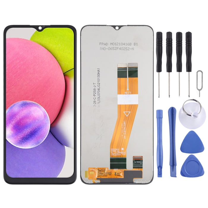 Pantalla LCD Original y Montaje Completo del Digitalizador para Samsung Galaxy A03s SM-A037