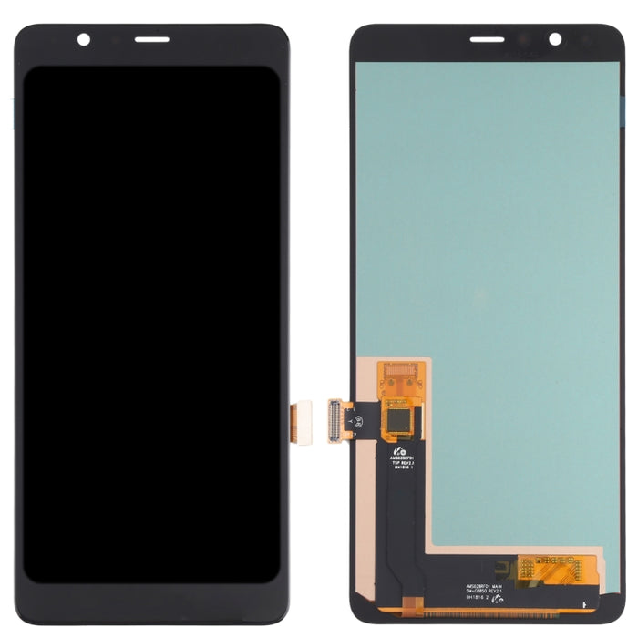 Pantalla LCD de material OLED y ensamblaje completo del digitalizador para Samsung Galaxy A8 Star SM-G8850