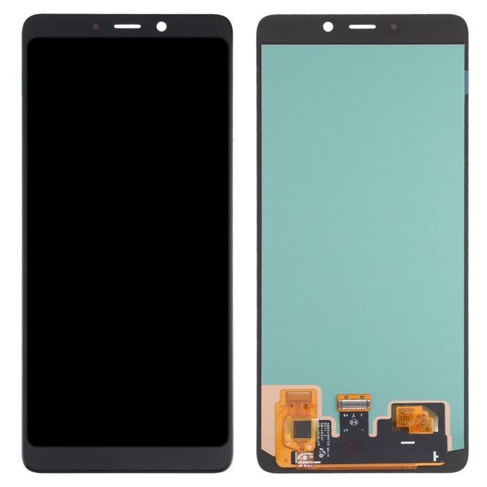 Pantalla LCD de material OLED y ensamblaje completo del digitalizador para Samsung Galaxy A9 (2018) SM-A920