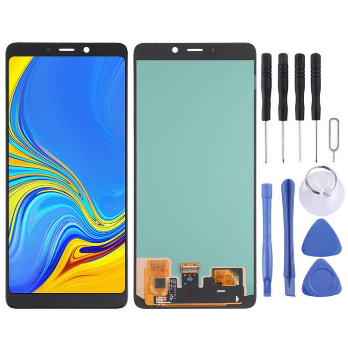 Pantalla LCD de material OLED y ensamblaje completo del digitalizador para Samsung Galaxy A9 (2018) SM-A920