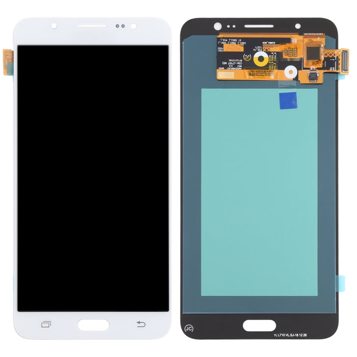 Pantalla LCD de material OLED y ensamblaje completo del digitalizador para Samsung Galaxy J7 (2016) SM-J710