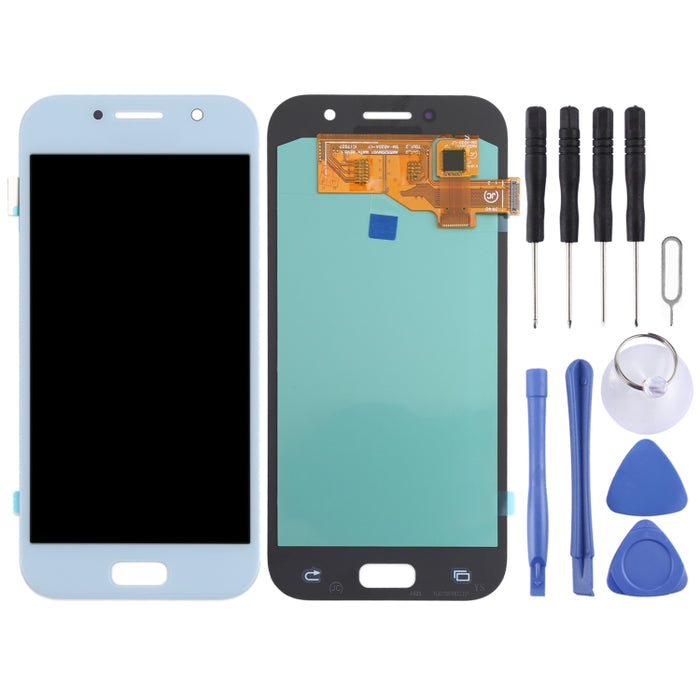 Pantalla LCD de material OLED y ensamblaje completo del digitalizador para Samsung Galaxy A5 (2017) SM-A520
