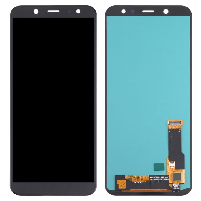 Pantalla LCD de material OLED y ensamblaje completo del digitalizador para Samsung Galaxy A6 (2018) SM-A600