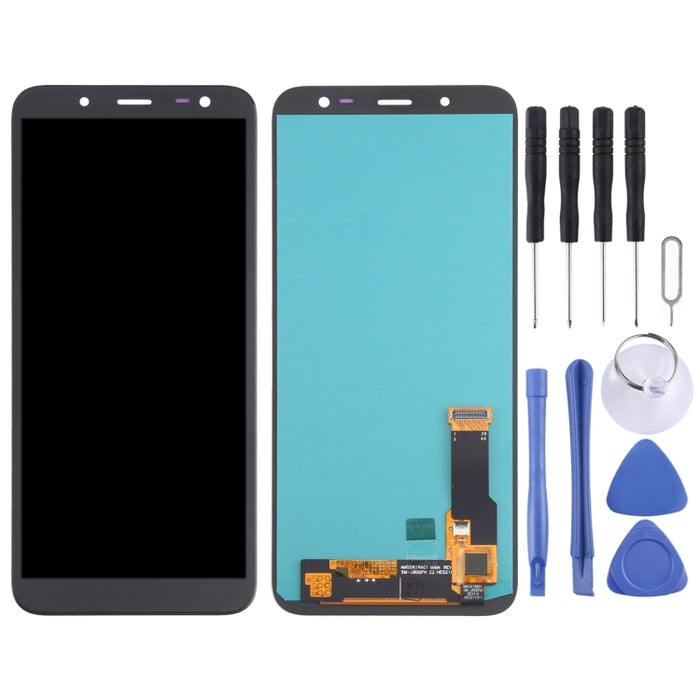 Pantalla LCD de material OLED y ensamblaje completo del digitalizador para Samsung Galaxy J6 SM-J600