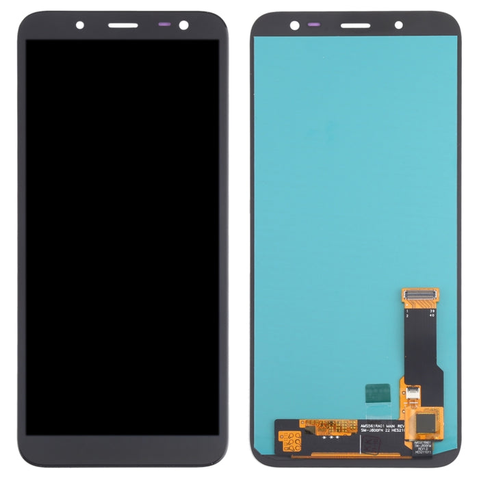 Pantalla LCD de material OLED y ensamblaje completo del digitalizador para Samsung Galaxy J6 SM-J600
