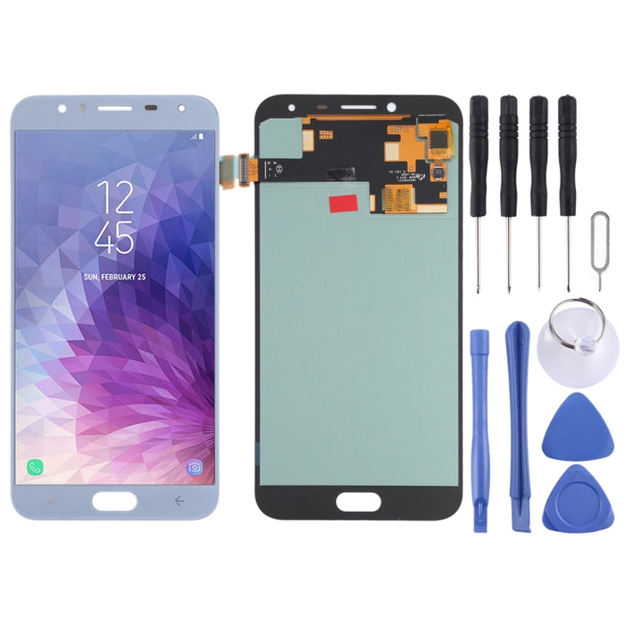 Pantalla LCD de material OLED y ensamblaje completo del digitalizador para Samsung Galaxy J4 2018 SM-J400