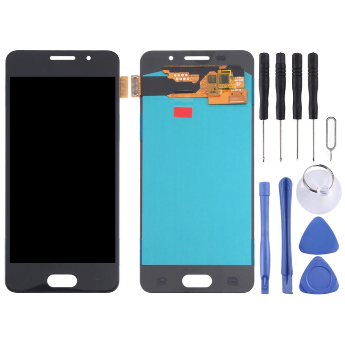 Pantalla LCD de material OLED y ensamblaje completo del digitalizador para Samsung Galaxy A3 (2016) SM-A310