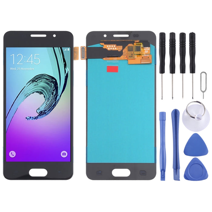 Pantalla LCD de material OLED y ensamblaje completo del digitalizador para Samsung Galaxy A3 (2016) SM-A310