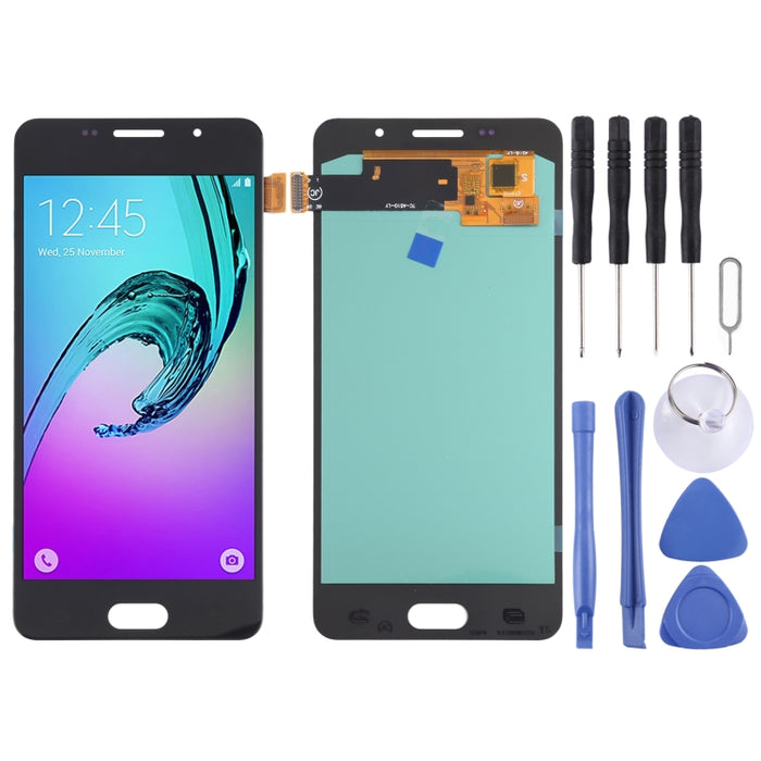Pantalla LCD de material OLED y ensamblaje completo del digitalizador para Samsung Galaxy A5 (2016) SM-A510