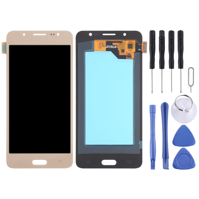 Pantalla LCD de material OLED y ensamblaje completo del digitalizador para Samsung Galaxy J5 (2016) SM-J510