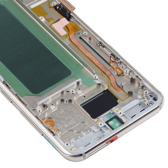 Pantalla LCD de material OLED y ensamblaje completo del digitalizador con marco para Samsung Galaxy S8+ SM-G955