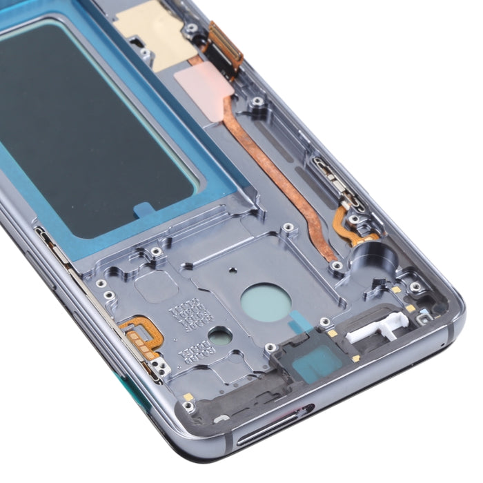 Pantalla LCD de material OLED y ensamblaje completo del digitalizador con marco para Samsung Galaxy S9+ SM-G965