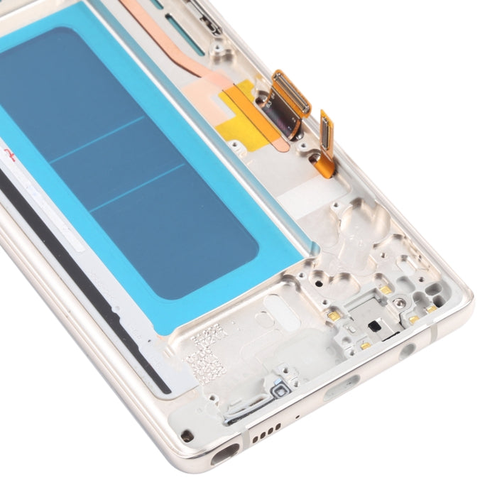 Pantalla LCD de material OLED y ensamblaje completo del digitalizador con marco para Samsung Galaxy Note 8 SM-N950
