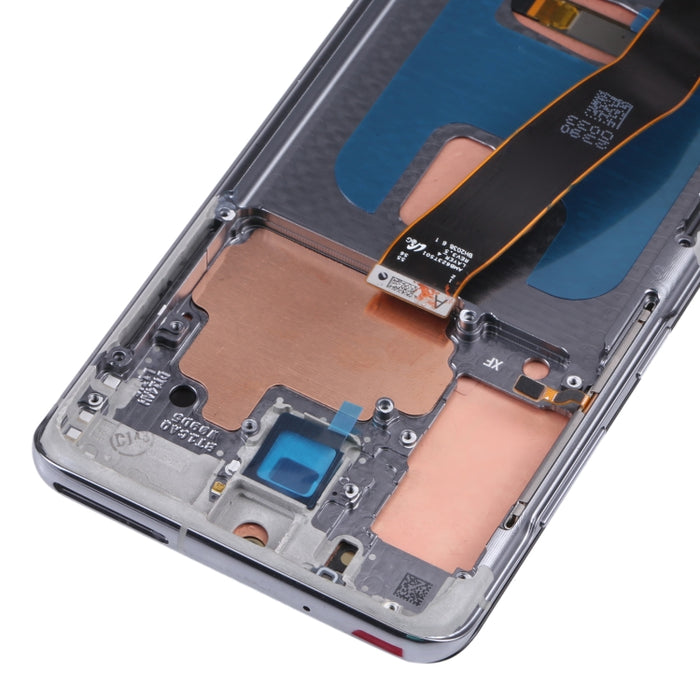 Pantalla LCD Original y Montaje Completo del Digitalizador con Marco para Samsung Galaxy S20 5G SM-G981B