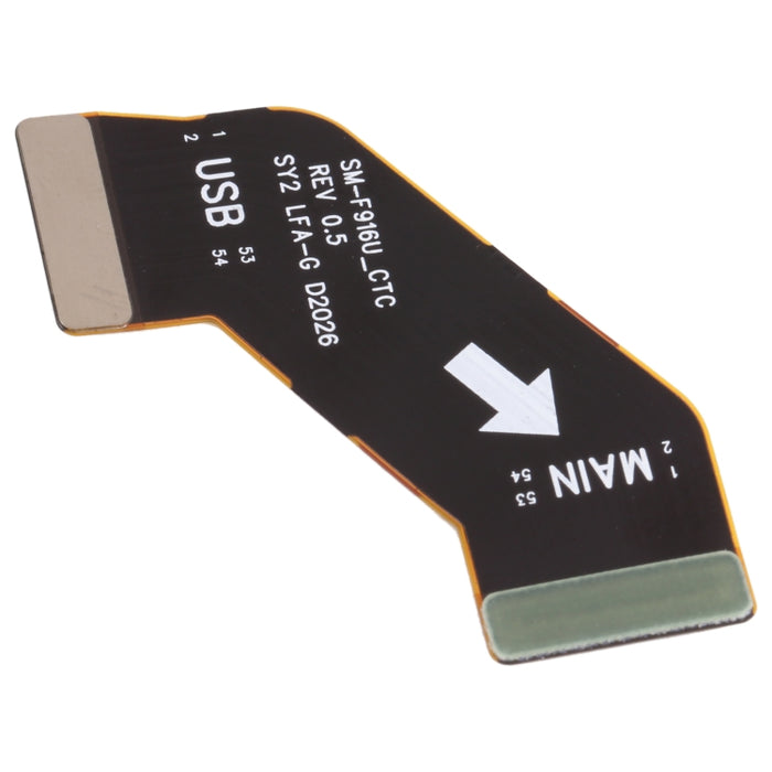 Para Samsung Galaxy Z Fold2 5G SM-F916 Cable flexible de placa base Original