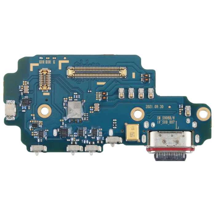 Para Samsung Galaxy S22 Ultra 5G SM-S908B (versión UE) Placa de puerto de carga Original