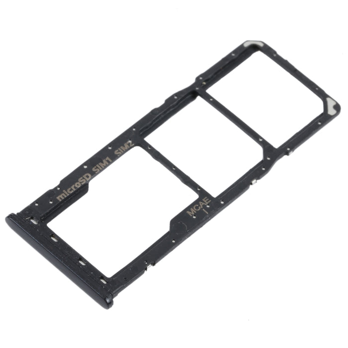 Para Samsung Galaxy M21 SM-M215 Bandeja de tarjeta SIM + Bandeja de tarjeta SIM + Bandeja de tarjeta Micro SD