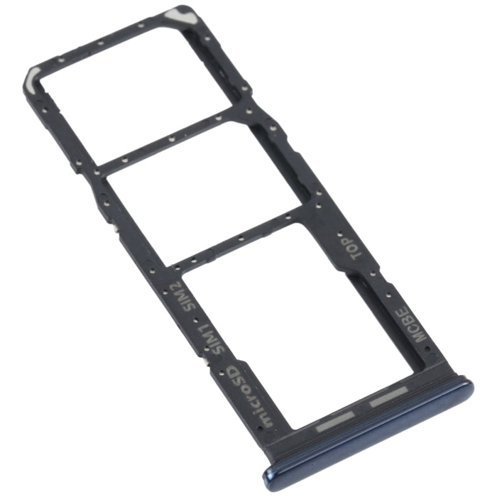 Para Samsung Galaxy M32 SM-M325 Bandeja de tarjeta SIM + Bandeja de tarjeta SIM + Bandeja de tarjeta Micro SD