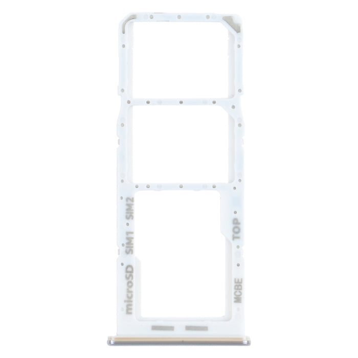 Para Samsung Galaxy M32 SM-M325 Bandeja de tarjeta SIM + Bandeja de tarjeta SIM + Bandeja de tarjeta Micro SD