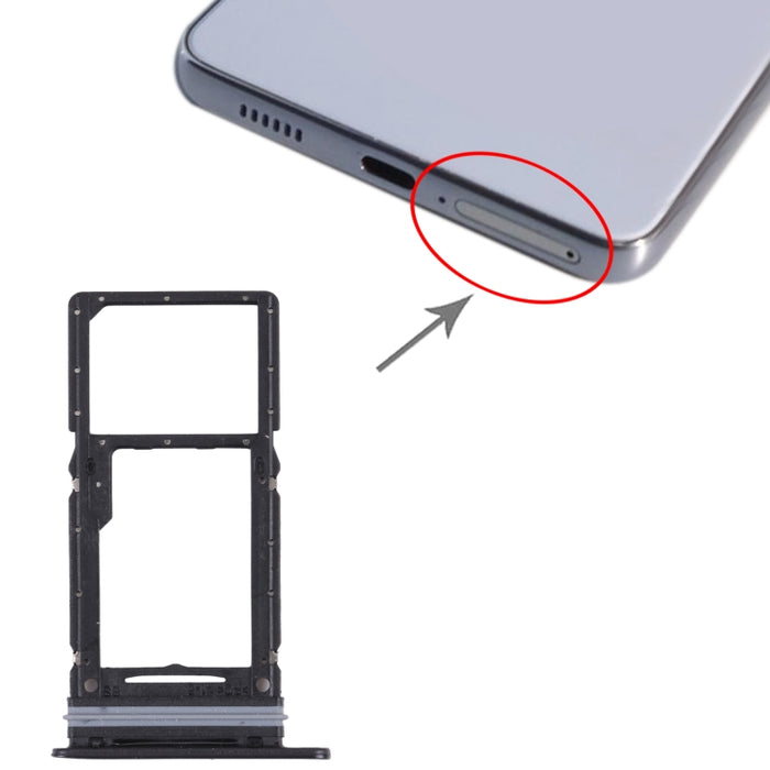 Para Samsung Galaxy A33 5G SM-A336B Bandeja de tarjeta SIM original + Bandeja de tarjeta SIM / Bandeja de tarjeta Micro SD
