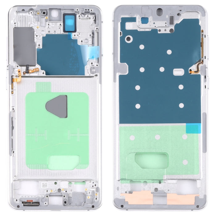 Para Samsung Galaxy S21+ 5G SM-G996B Placa de bisel de marco medio