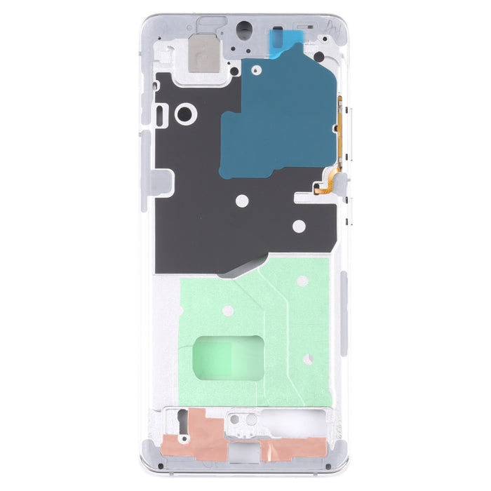 Para Samsung Galaxy S21 Ultra 5G SM-G998B Placa de bisel de marco medio