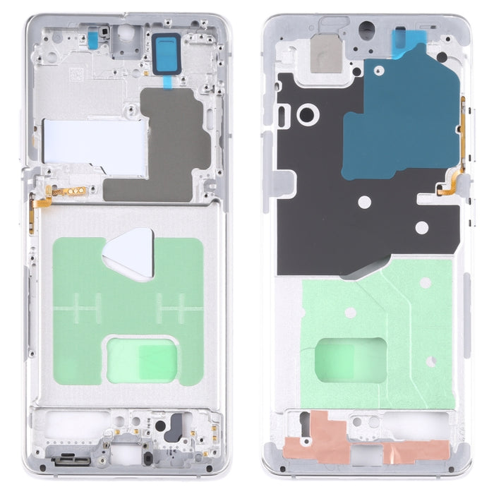 Para Samsung Galaxy S21 Ultra 5G SM-G998B Placa de bisel de marco medio