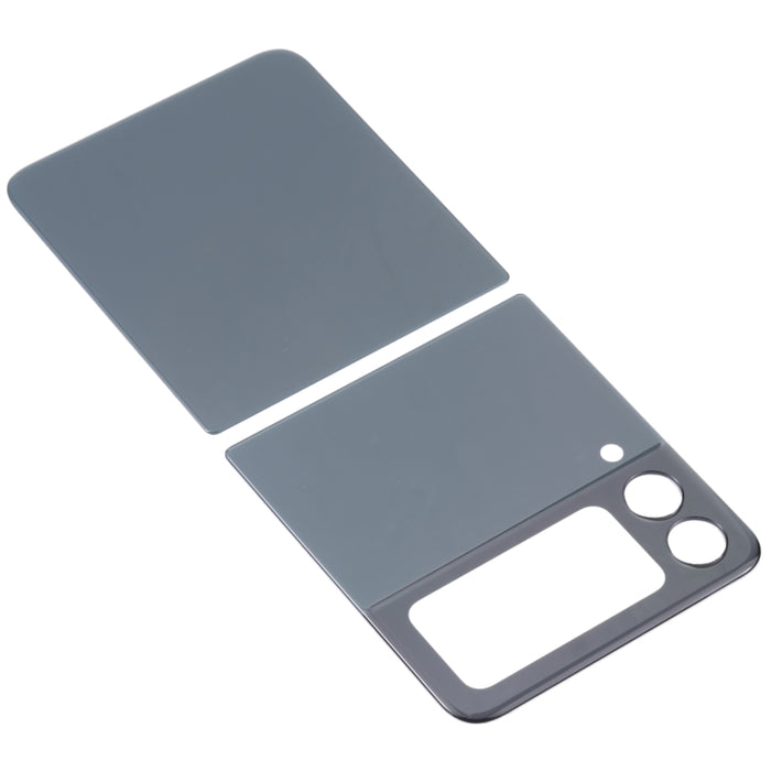 Para Samsung Galaxy Z Flip3 5G SM-F711B Tapa trasera de batería de vidrio