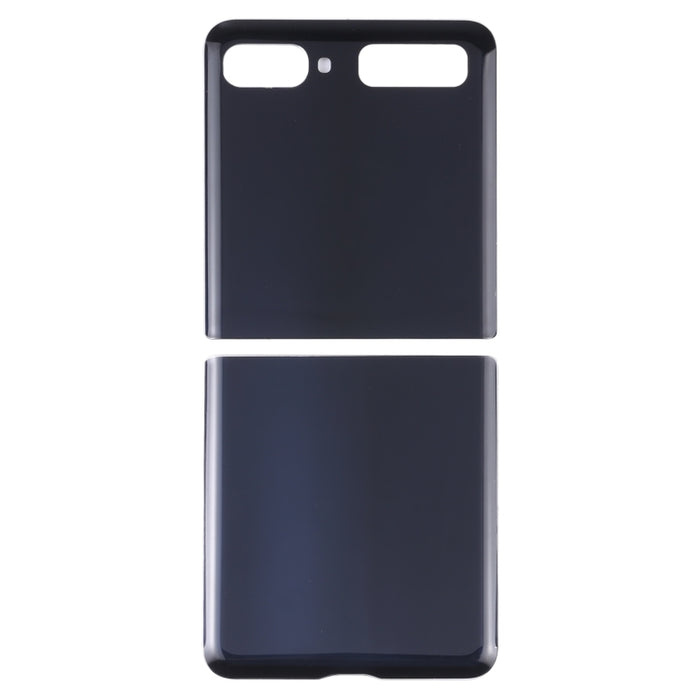 Para Samsung Galaxy Z Flip 4G SM-F700 Tapa trasera de batería de vidrio