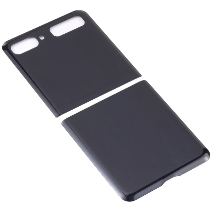 Para Samsung Galaxy Z Flip 4G SM-F700 Tapa trasera de batería de vidrio