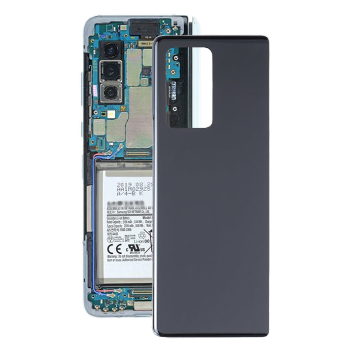 Para Samsung Galaxy Z Fold2 5G SM-F916B Tapa trasera de batería de vidrio
