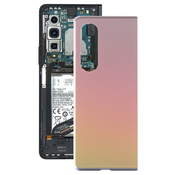 Para Samsung Galaxy Z Fold3 5G SM-F926B Tapa trasera de batería de vidrio