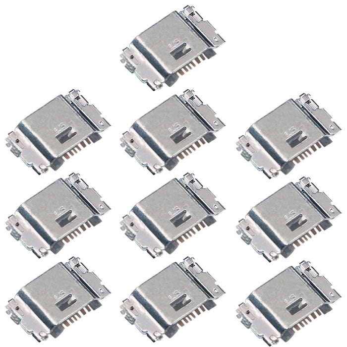 Para Galaxy J7 Prime G610F 10 piezas Conector de puerto de carga