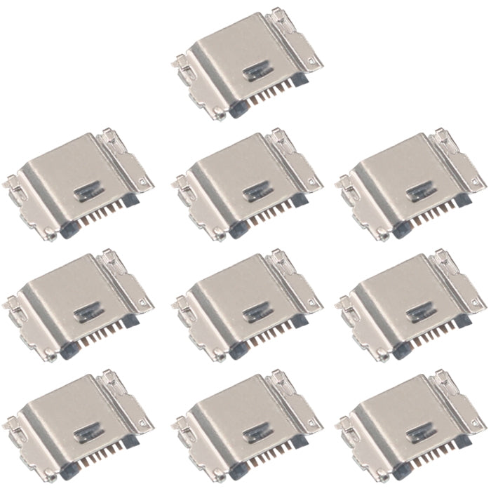 Para Galaxy M10 105F 10 piezas Conector de puerto de carga
