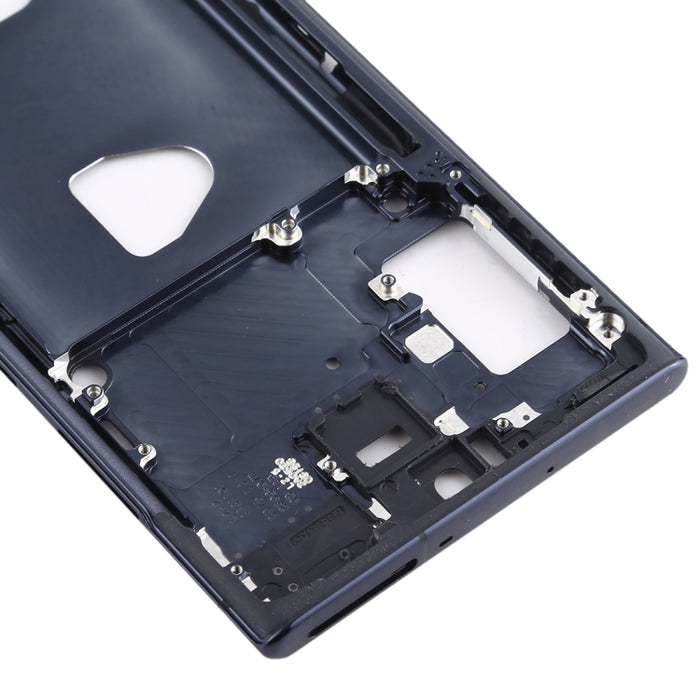 Para Galaxy Note 10 + Placa de bisel de marco medio